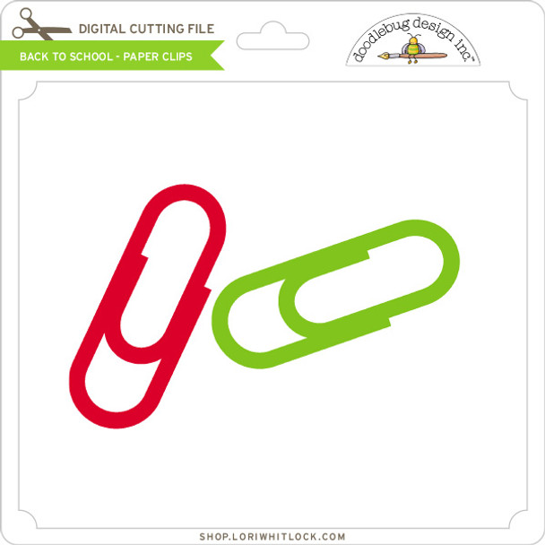 Back To School - Paper Clips