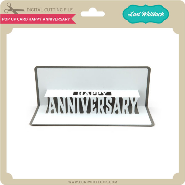 Pop Up Card Happy Anniversary