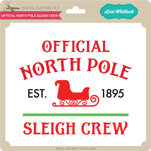 Official North Pole Sleigh Crew