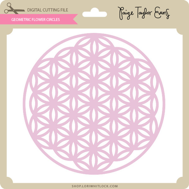 Geometric Flower Circles