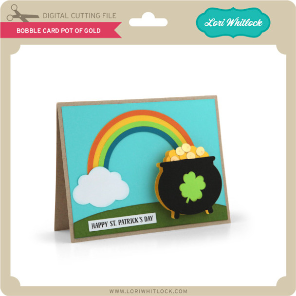 Bobble Card Pot of Gold