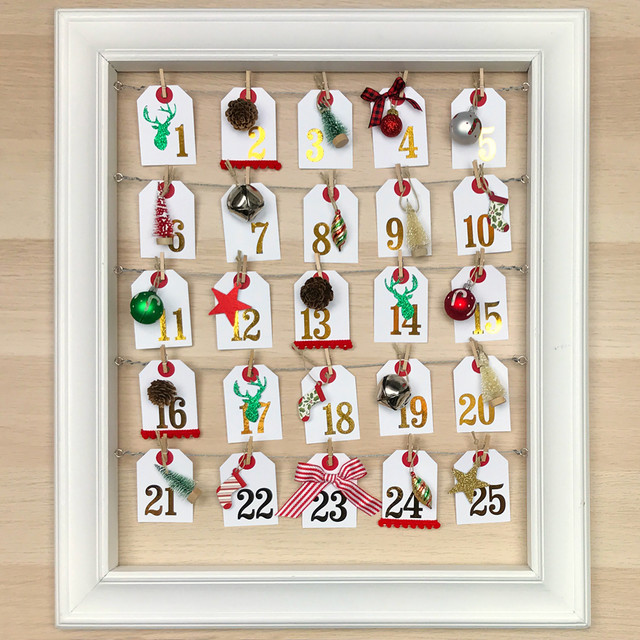 24 Day Christmas Advent Calendar - Lori Whitlock's SVG Shop