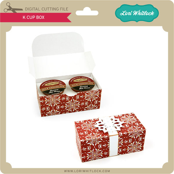 K Cup Holder 2 Cups Lori Whitlock's SVG Shop