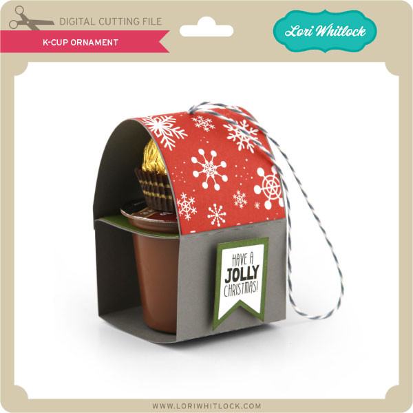 K Cup Holder 1 Cup Lori Whitlock's SVG Shop