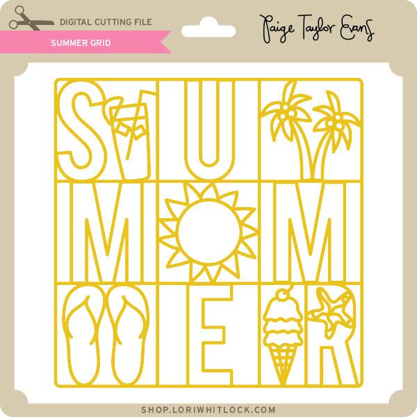 Spring Grid - Lori Whitlock's SVG Shop