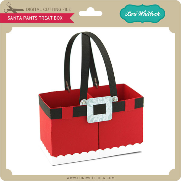 Santa Pyramid Box - Lori Whitlock's SVG Shop