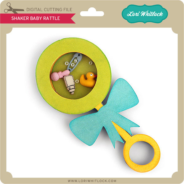 Shaker Baby Rattle - Lori Whitlock's SVG Shop