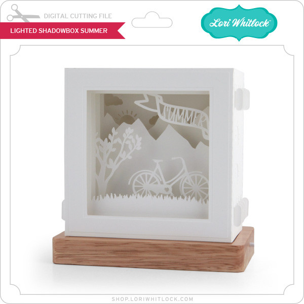Shadowbox Frame 4x4 - Lori Whitlock's SVG Shop
