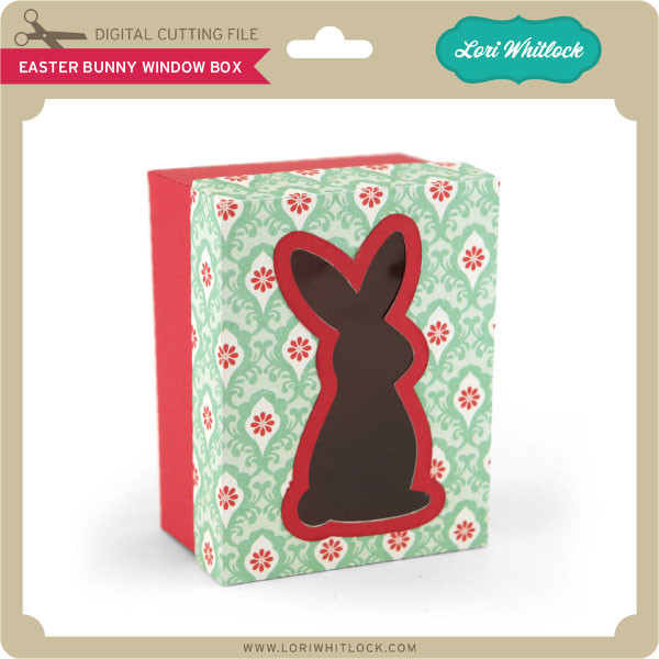 Easter Chocolate Bunny Box Lori Whitlock's SVG Shop