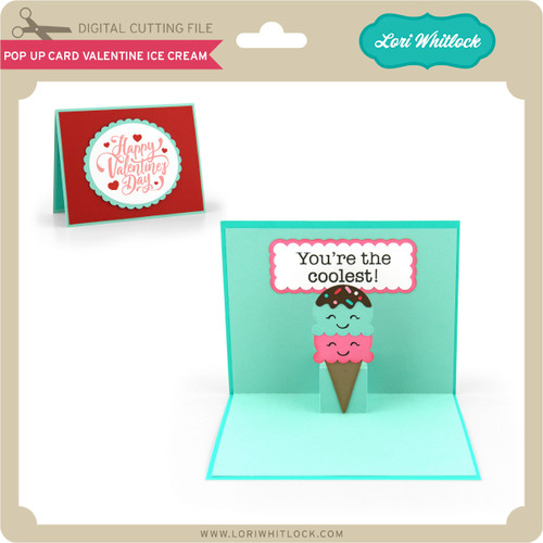 Valentine's Day Craft Kit Make-Your-Own Ice Cream Cones – Lovepop