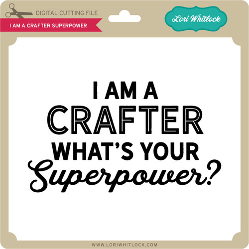 Funny gift for crafty mom, I'm a crafter what's your superpower