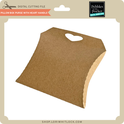 Pillow Box Purse with Heart Handle Lori Whitlock's SVG Shop