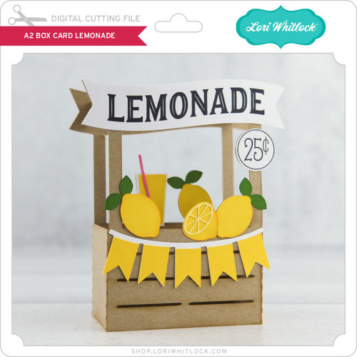 Sweet Summer - Lemonade Pitcher - Lori Whitlock's SVG Shop