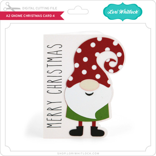 Gnome For Christmas: Merry Christmas 6x8 Album - Lori Whitlock's SVG Shop