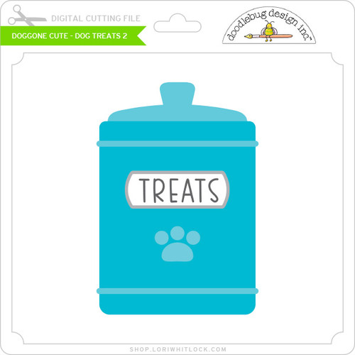Doggone Cute Dog Treats 2 Lori Whitlock's SVG Shop