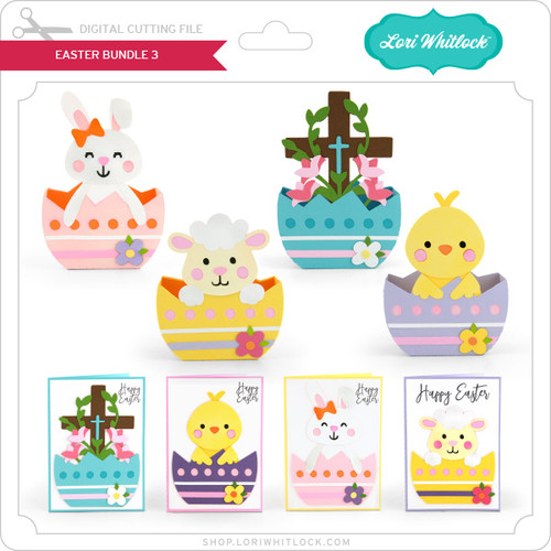 Easter Bundle 3 - Lori Whitlock's SVG Shop