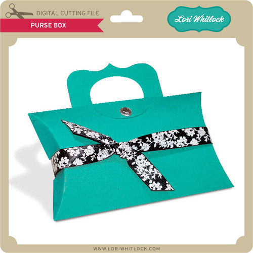 Purse Box Lori Whitlock's SVG Shop