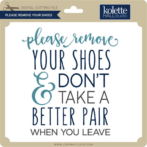 Shoes Image - Please Remove Your Shoes Logo - (600x600) Png Clipart Download