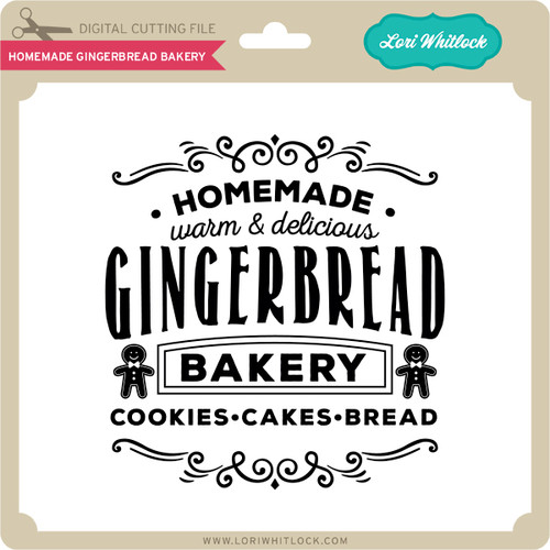 Baked with Love Tags SVG - Bakery Tags Cut File