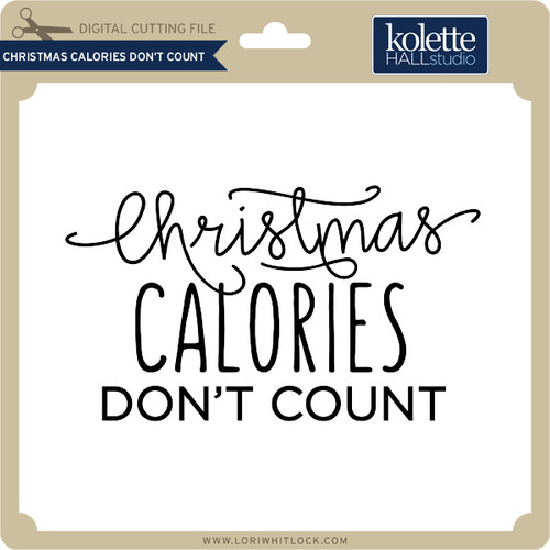 Christmas Calories Don't Count Cookie Jar Christmas -  in 2023