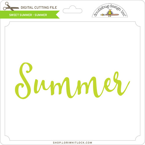 Sweet Summer - Lemonade Pitcher - Lori Whitlock's SVG Shop