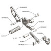 (2003-2006) Ducati 749/999 Complete Rearset