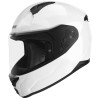 SMK FULL-FACE BIONIC YOUTH SOLID WHTE GL100 GLOSS WHITE SIDE VIEW