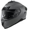 SMK FULL-FACE TYPHOON SOLID NARDO GREY MA 600 MATTE GREY SIDE VIEW