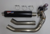 Full Pipe and Black Turbo Muffler