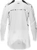 FLY RACING EVOLUTION DST LE FLASH JERSEY WHITE/SILVER