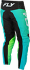 FLY RACING F-16 PANTS AQUA/BLACK/WHITE