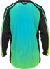 FLY RACING F-16 JERSEY AQUA/BLACK/WHITE