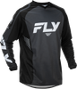 FLY RACING F-16 JERSEY BLACK/WHITE
