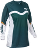 FLY RACING WOMEN'S F-16 JERSEY TEAL/WHITE/GOLD