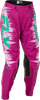 FLY RACING WOMEN'S LITE PANTS PINK/TURQUOISE