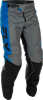 FLY RACING KINETIC PANTS BLUE/GREY/BLACK