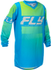 FLY RACING YOUTH F-16 JERSEY BLUE/HI-VIS