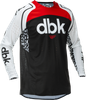 FLY RACING EVOLUTION DST DBK JERSEY BLACK/WHITE/RED