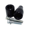 SHOGUN FRAME SLIDERS NO CUT BLACK 71-15005