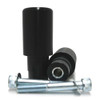 SHOGUN FRAME SLIDERS BLACK NO CUT 71-15003