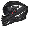 SMK FULL-FACE AGNAR TEKTRON MA261 BLACK/GREY SIDE VIEW
