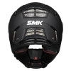 SMK FULL-FACE AGNAR SOLID MA200 MATTE BLACK REAR VIEW