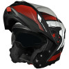 SMK FULL-FACE GULLWING SONIC MA231 RED/BLACK/WHTE FLP-UP VEW
