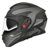 SMK FULL-FACE GULLWING SONIC MA266 BLACK/GREY SIDE VIEW