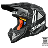 SMK ALLTERRA X-SPRINT OFF-ROAD HELMET BLACK/GREY SIDE VIEW