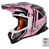 SMK ALLTERRA X-SPRINT OFF-ROAD HELMET PINK/BLACK SIDE VIEW