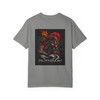 Halloween Demon Graphic T-Shirt — 'Platinum' Logo Front & Spooky Pumpkin Back