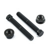 Titanium Axle Adjuster Bolt & Nut Kit M8x(1.25mm)x55mm