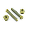 Titanium Axle Adjuster Bolt & Nut Set M8x(1.25mm)x45mm