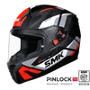 SMK FULL-FACE BIONIC ADULT KORE MA 263 BLACK/RED/WHITE SIDE VIEW